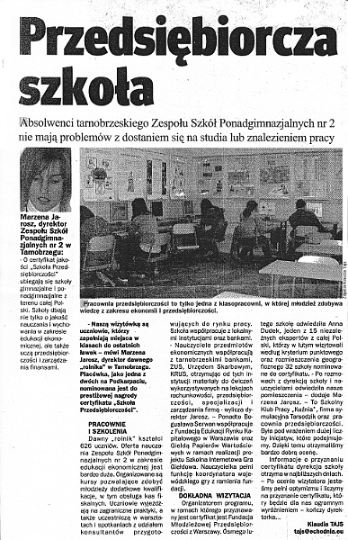 Przedsiebiorcza szkola Echo Dnia 2008-02-19.jpg